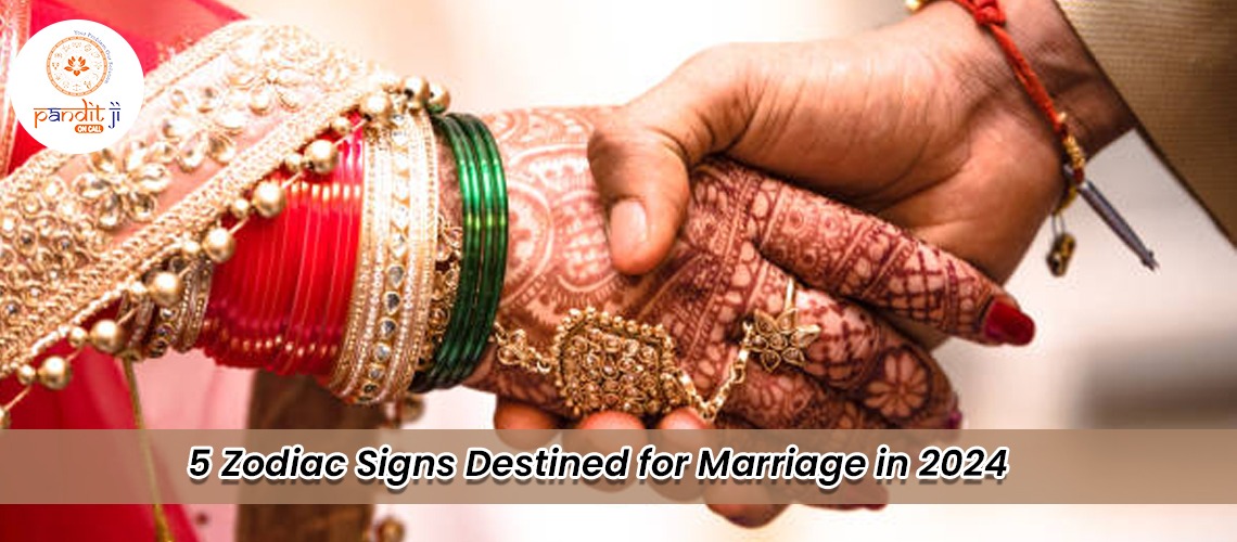 5 Zodiac Signs Destined for Marriage in 2024